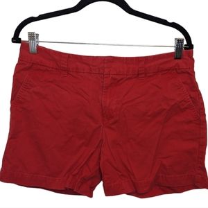 Tommy Hilfiger Women’s Red Cotton Shorts Size 8 ❤️